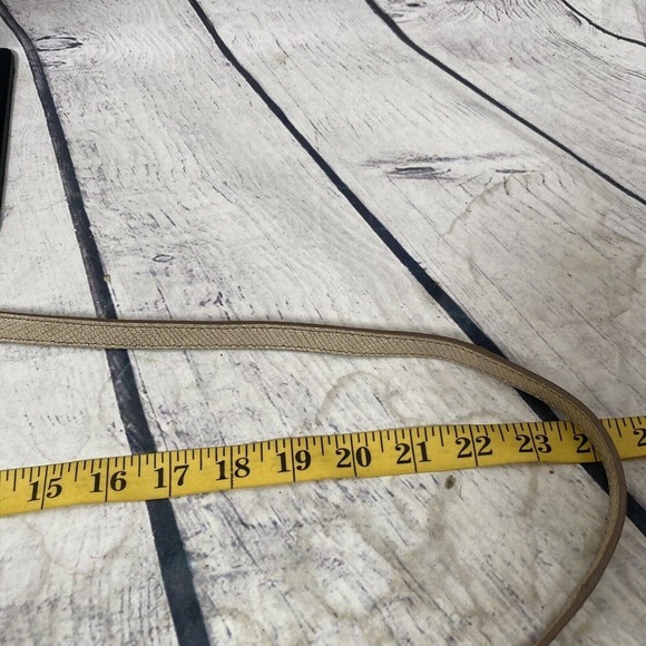 Fossil Handbag Sydney Gold Metallic Crossbody Small Zip‎ Closure Purse - Picture 14 of 14